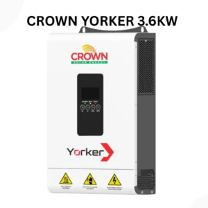 Crown Yorker 3.6kw PV5000 IP-21 Hybrid Solar Inverter