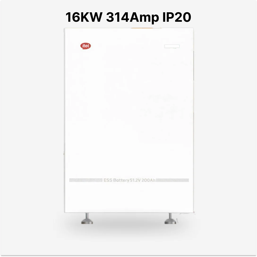 Itel 16kwh-51.2V-314Ah Lithium-Ion Battery LiFePO₄ IP20