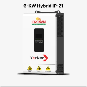 Crown Yorker 6kw Pv9000 IP-21 Hybrid Solar Inverter